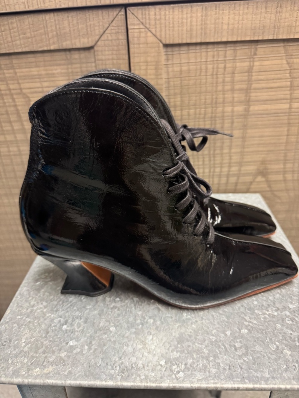 Super Fine Glory Laceup Ankle Boots - Picture 4 of 5